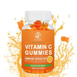 Caramelle gommose naturali con vitamine e zinco per la pelle